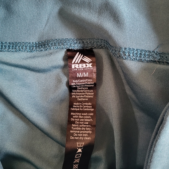 Reebok women's leggings size M - Picture 2 of 3
